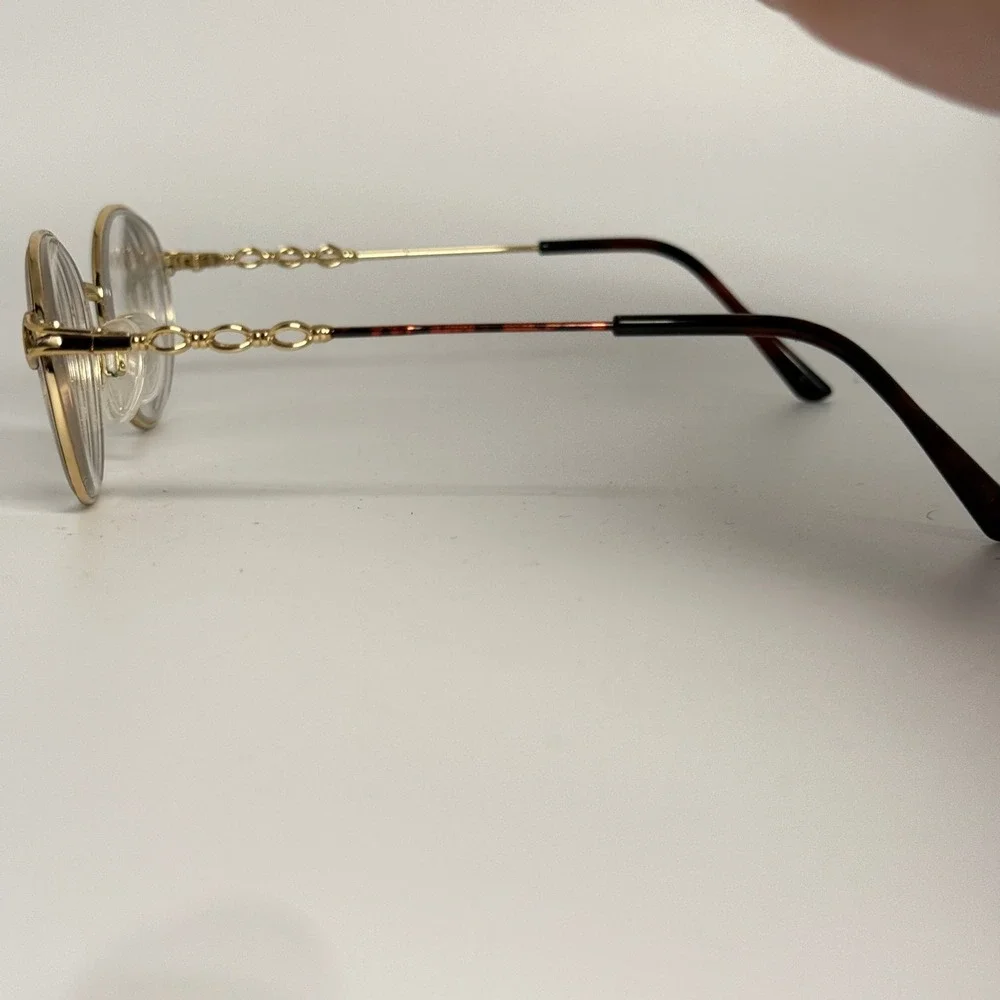 Aristiar 6211‎ Gold Oval Eyeglasses Frames Color 003 135mm Vintage Style